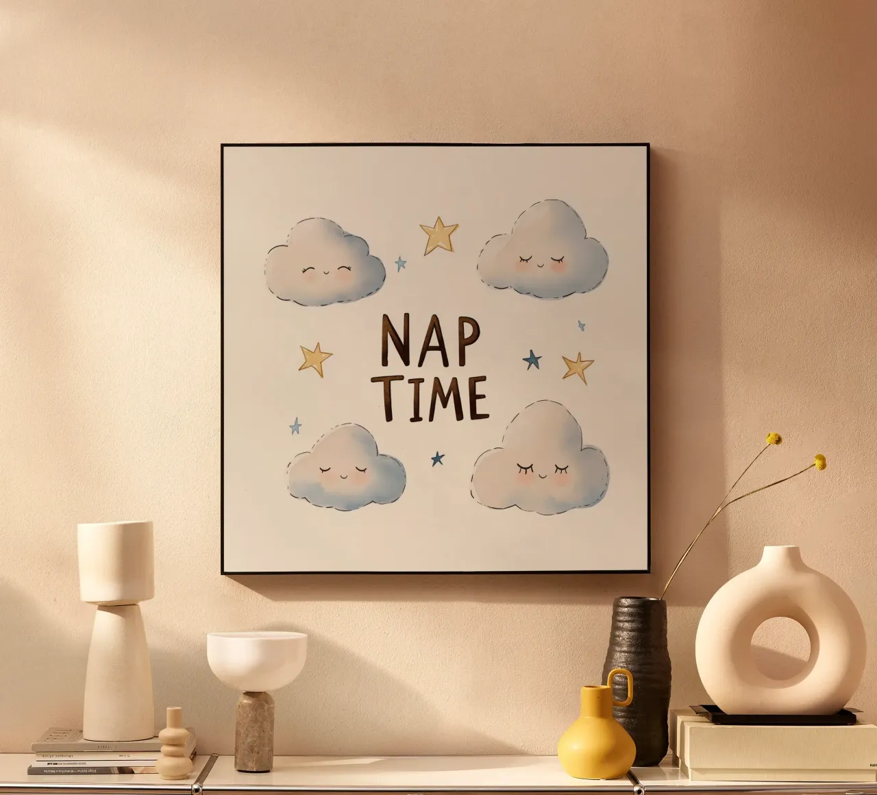 Nap Time alu-dibond by treechild