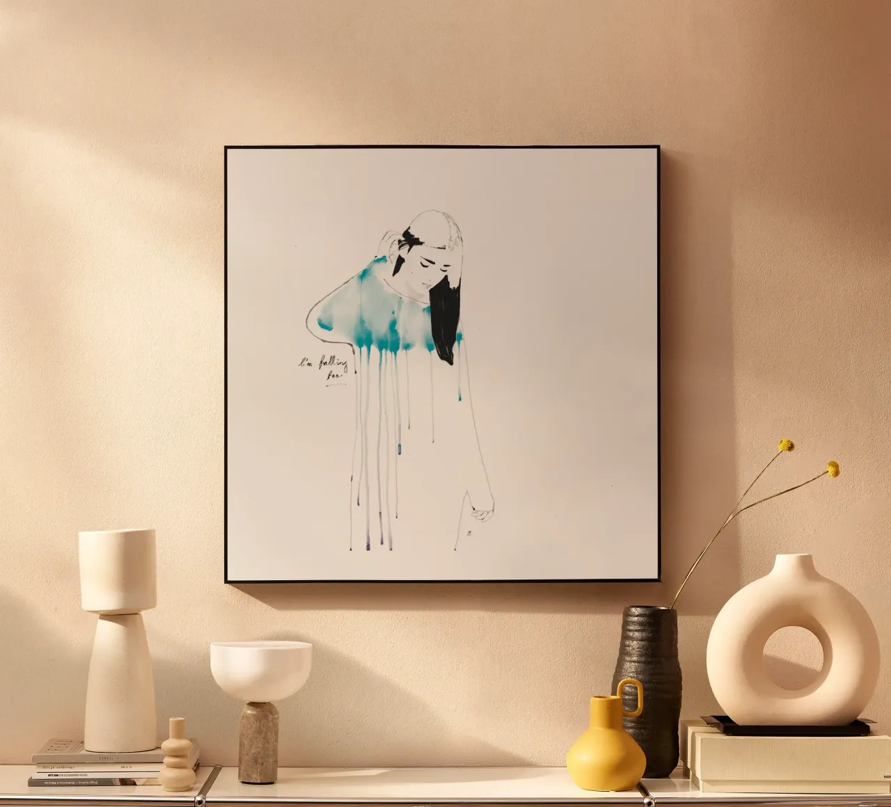 I'm Falling Too plexiglass da Manuel Rebollo