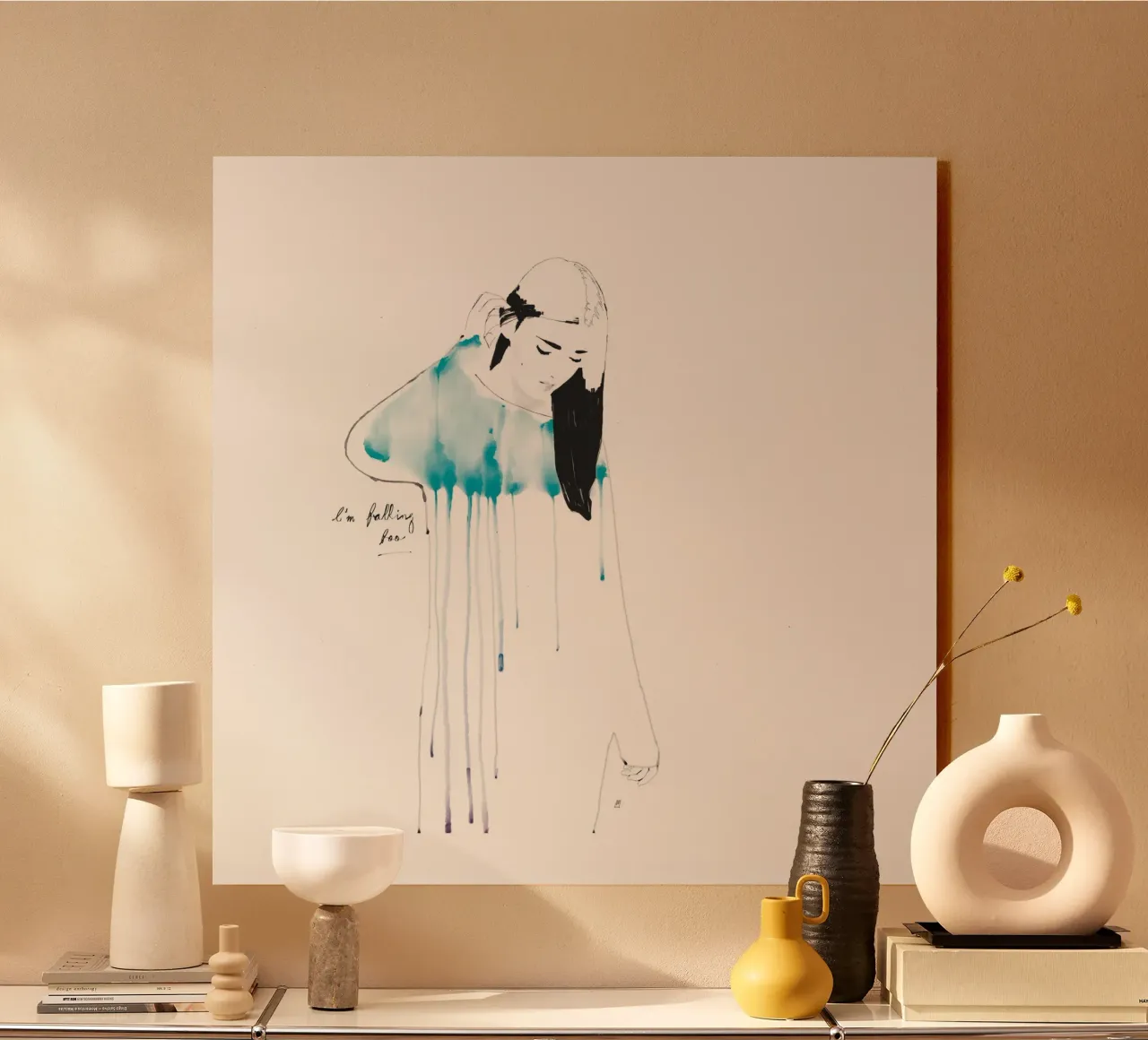I'm Falling Too plexiglass da Manuel Rebollo