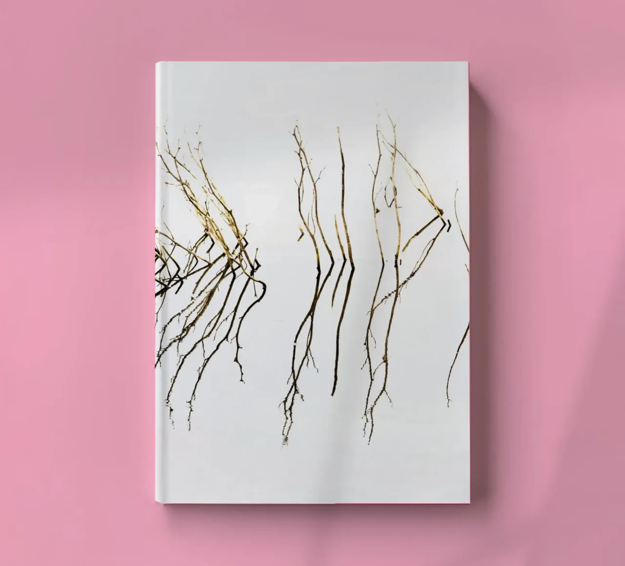 Minimal abstract reflections notebook by Teresa André