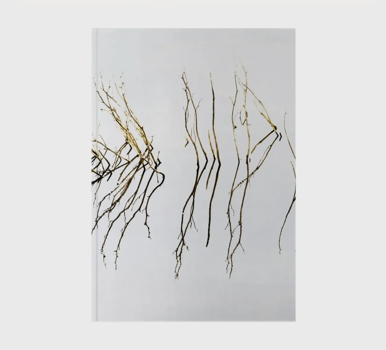 Minimal abstract reflections notebook by Teresa André