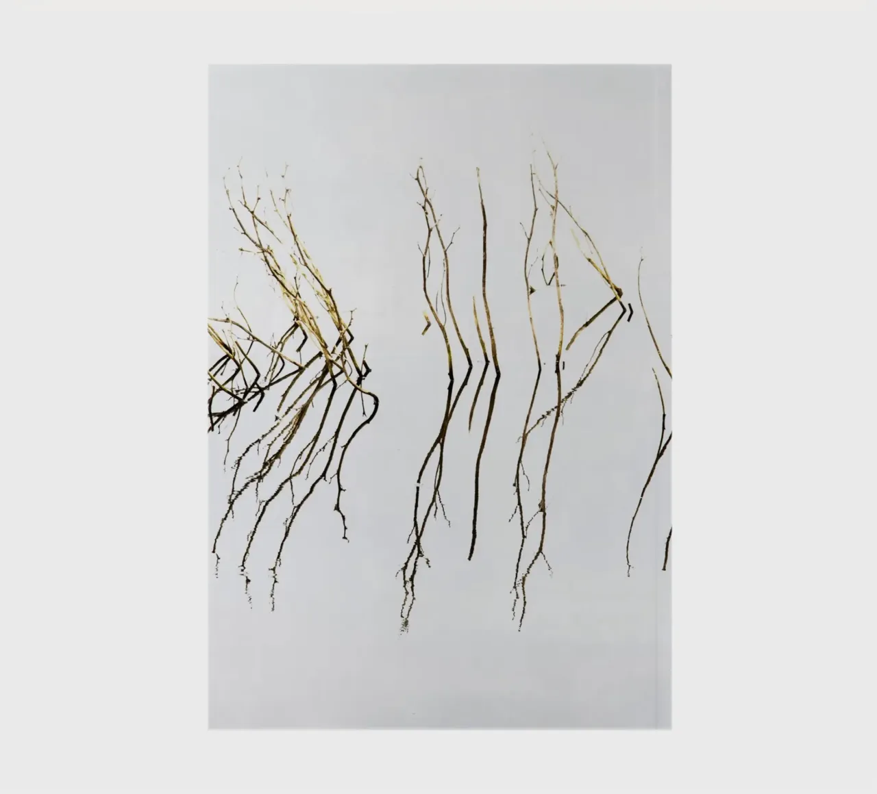 Minimal abstract reflections notebook by Teresa André