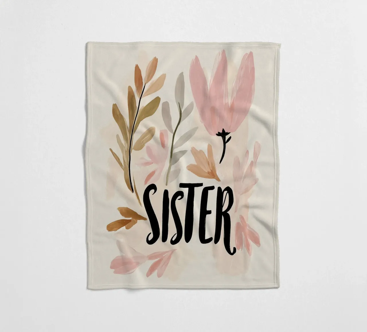 Sister (Version 2) Fleecedecke von treechild