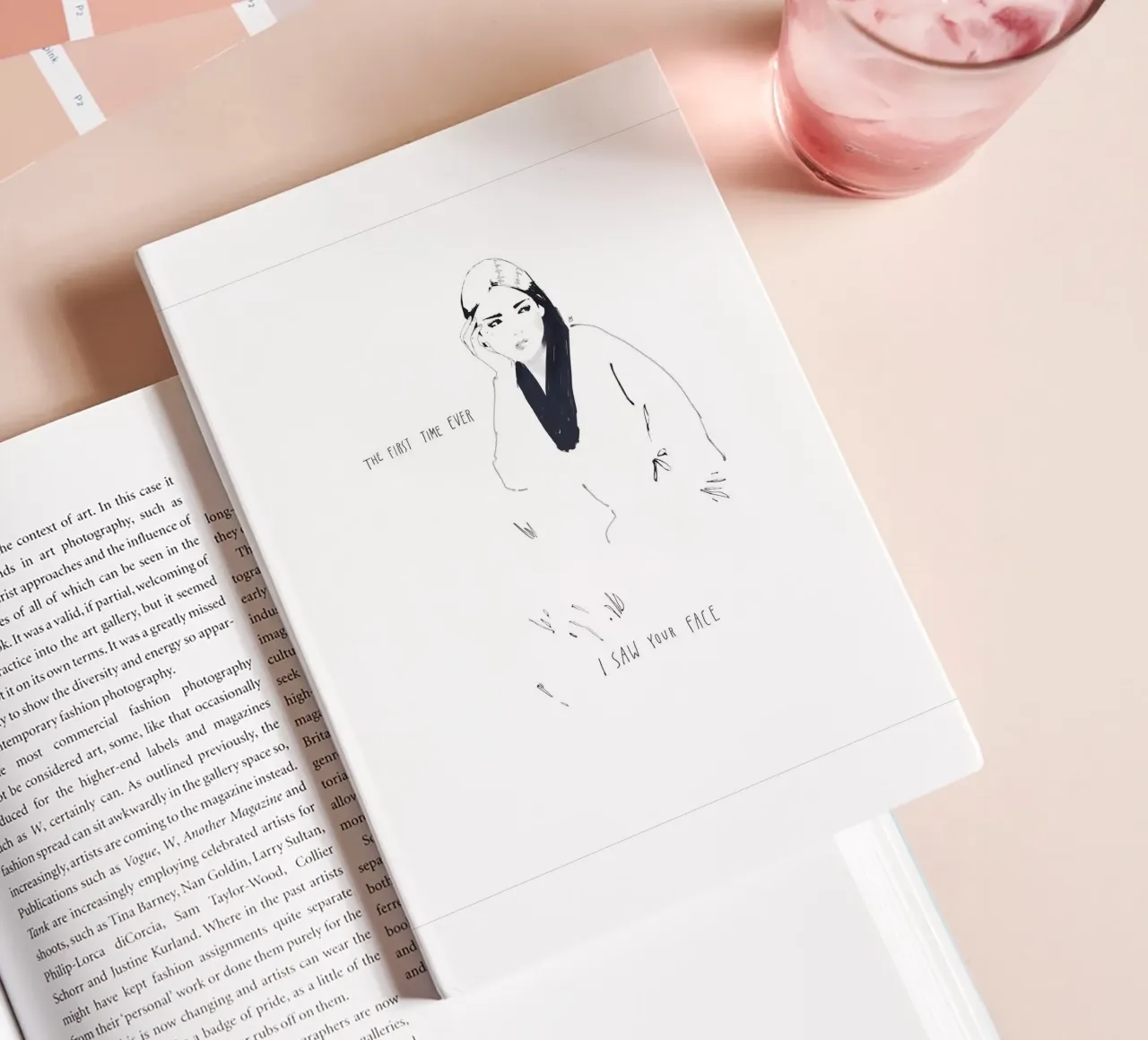 The First Time Ever I Saw Your Face notebook by Manuel Rebollo