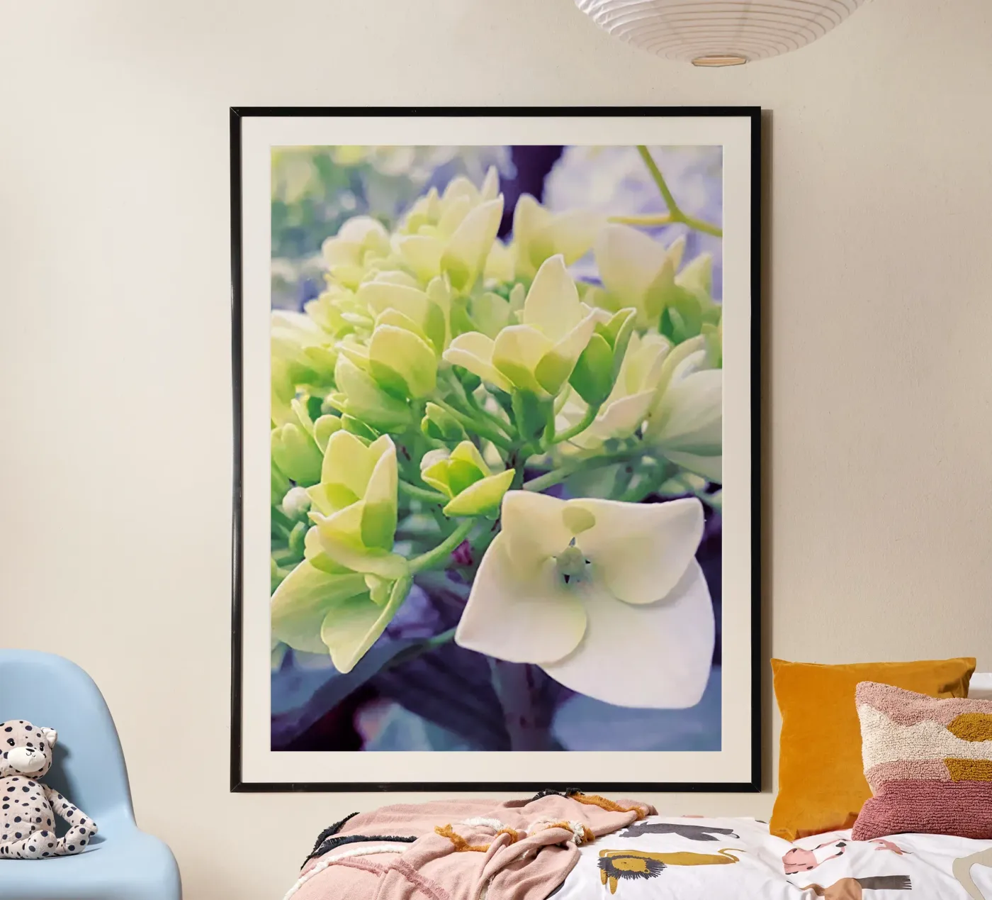 Flower coming spring poster by Teresa André