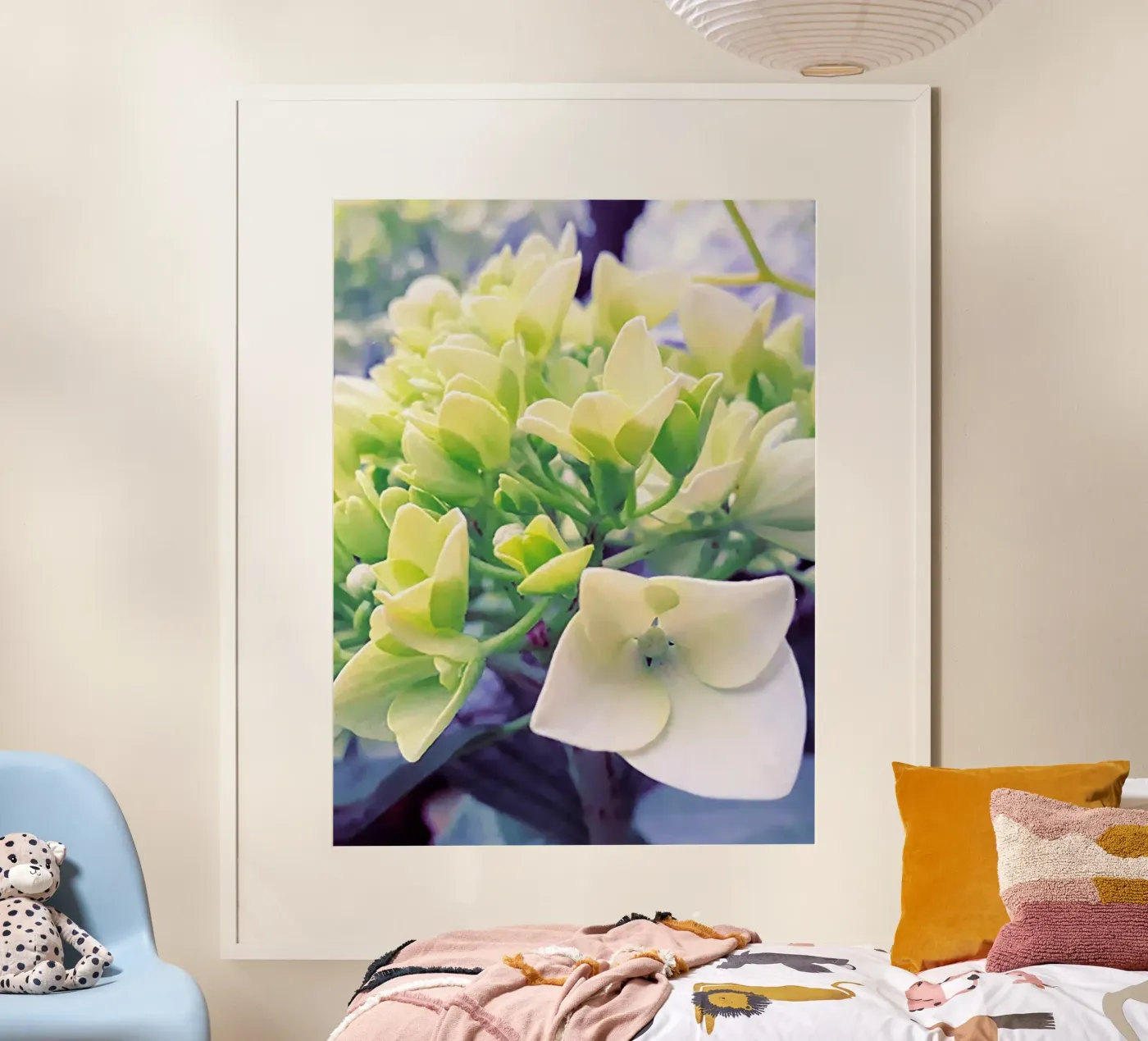 Flower coming spring poster by Teresa André