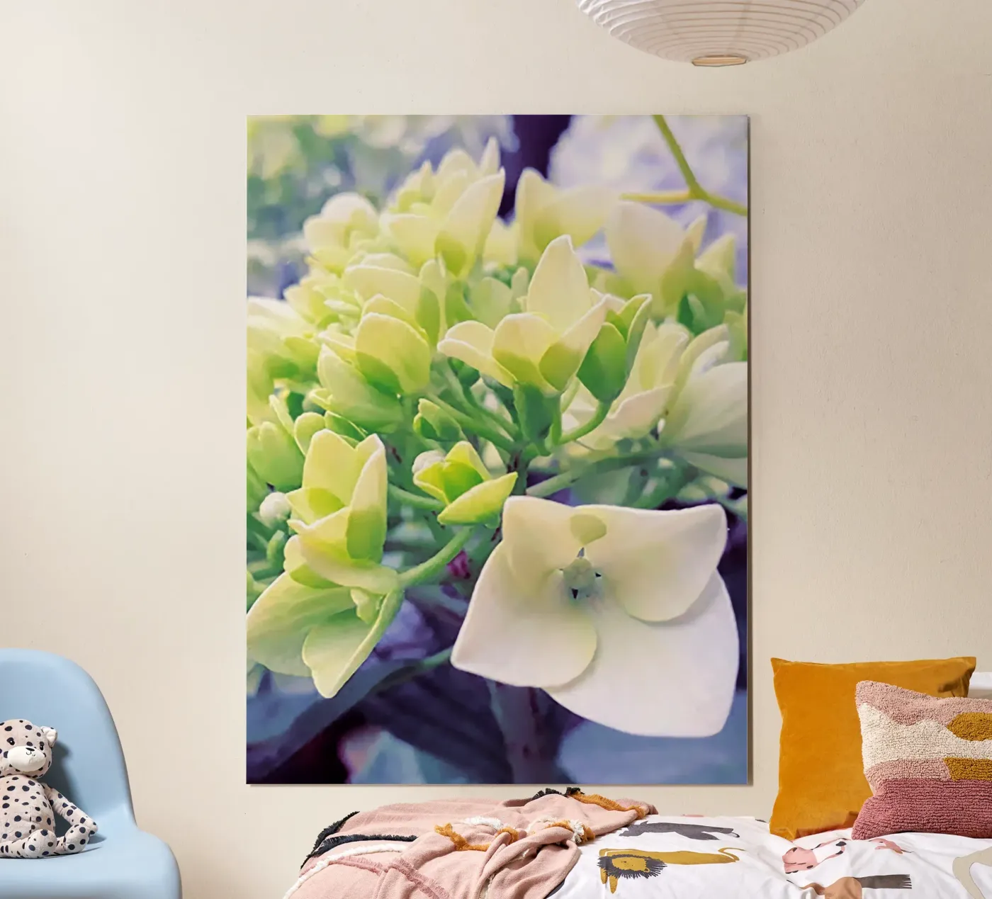 Flower coming spring poster by Teresa André