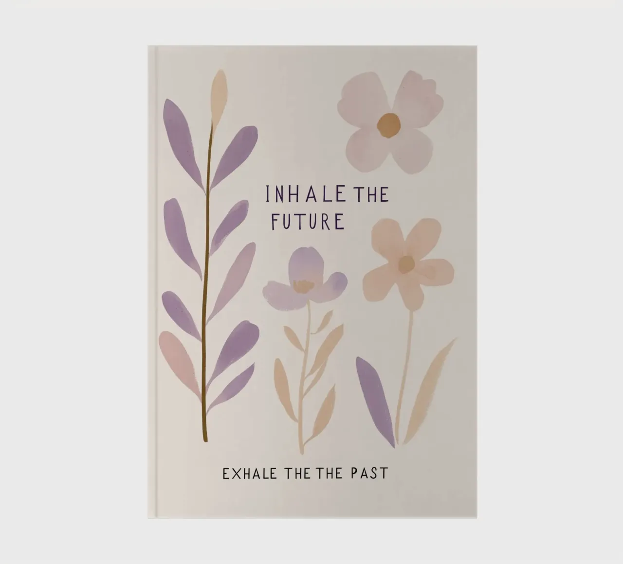 Inhale The Future Exhale The Past notebook by treechild