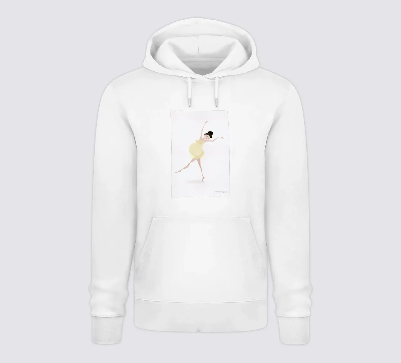 Waiting #02 felpa con cappuccio da Mie Frey Damgaard