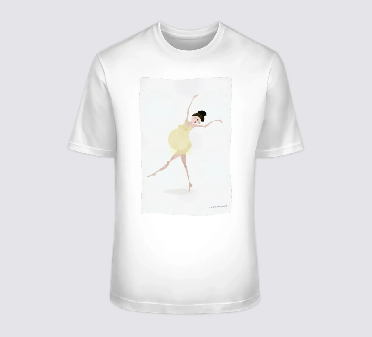 Waiting #02 t-shirt da Mie Frey Damgaard