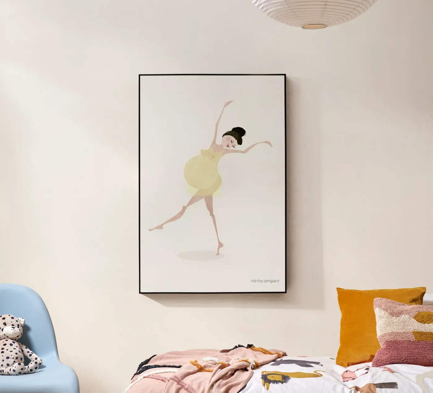 Waiting #02 acrylic glass by Mie Frey Damgaard