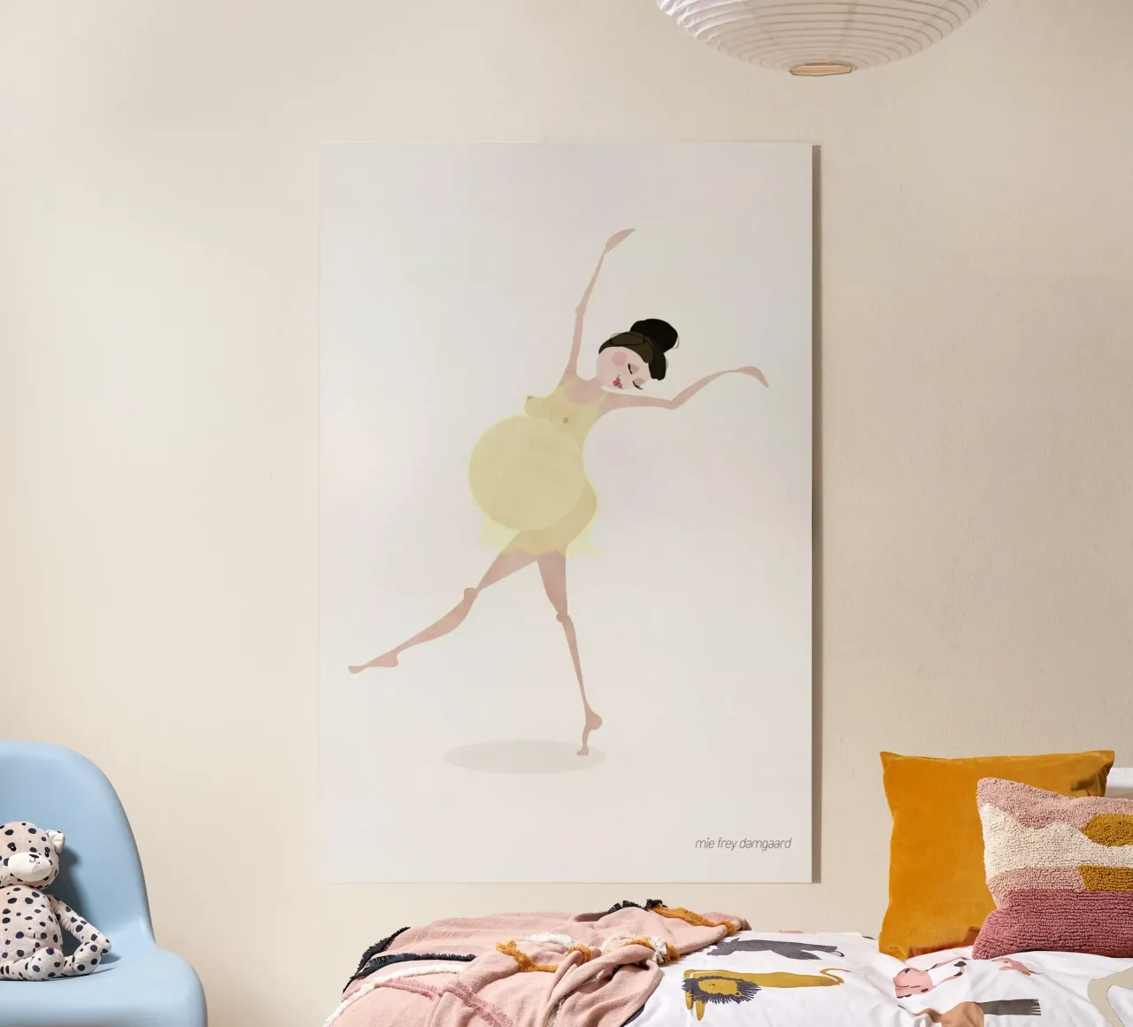 Waiting #02 acrylic glass by Mie Frey Damgaard