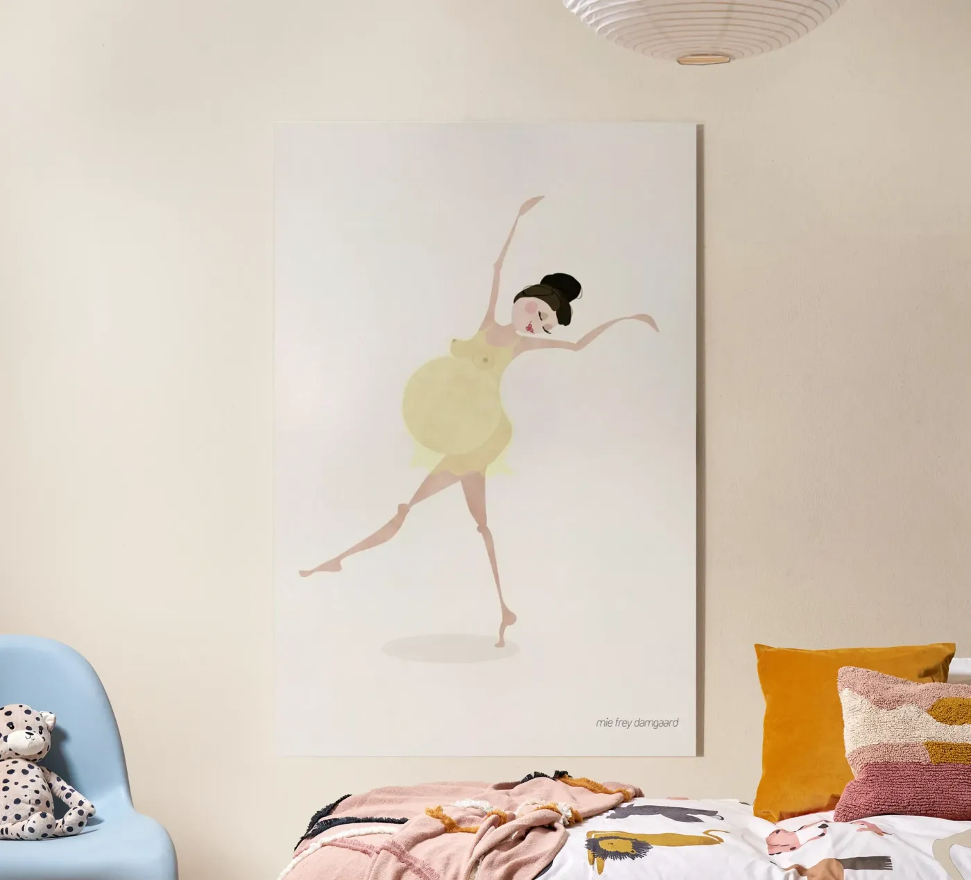 Waiting #02 acrylic glass by Mie Frey Damgaard