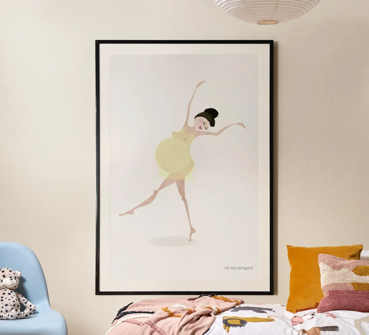 Waiting #02 poster da Mie Frey Damgaard