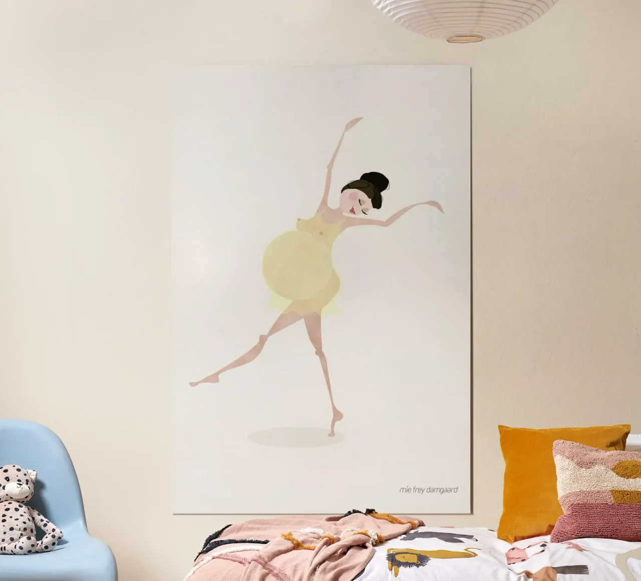 Waiting #02 poster da Mie Frey Damgaard