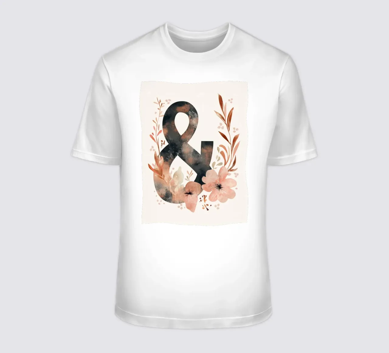 And (Floral Version 2) t-shirt da treechild