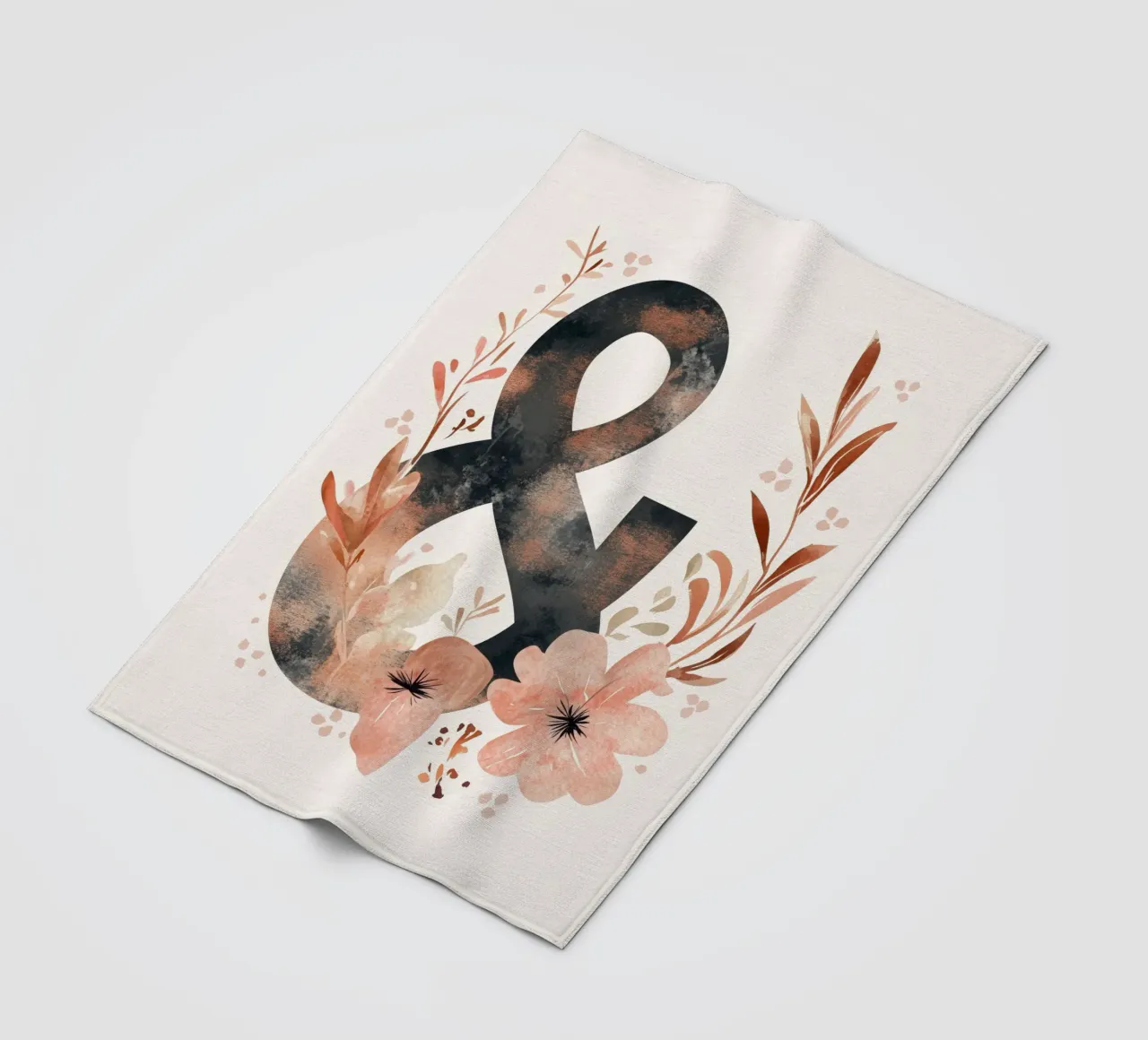 And (Floral Version 2) coperta in pile da treechild