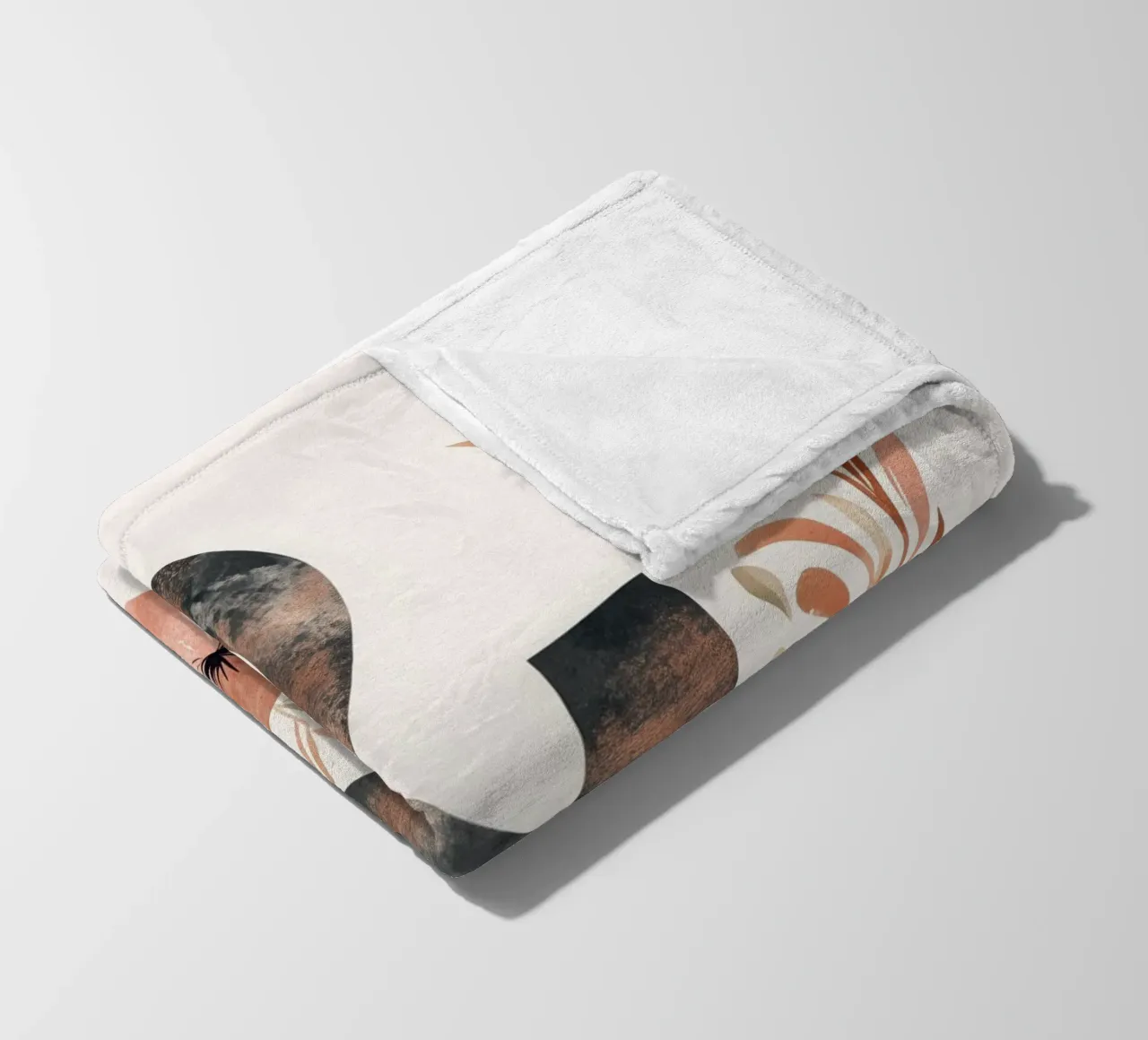 And (Floral Version 2) coperta in pile da treechild