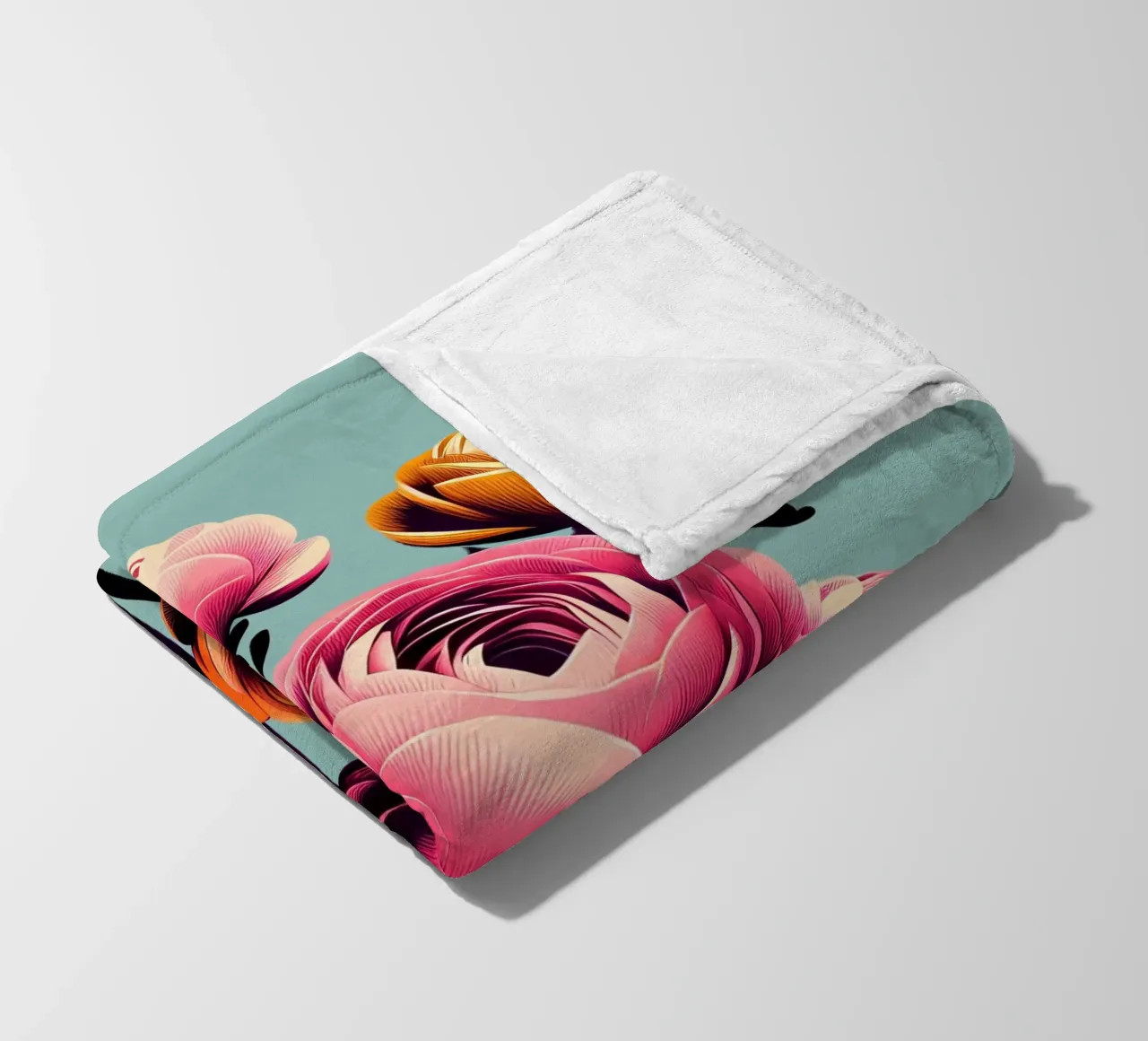 Ranunculus Fleecedecke von Digital Naive