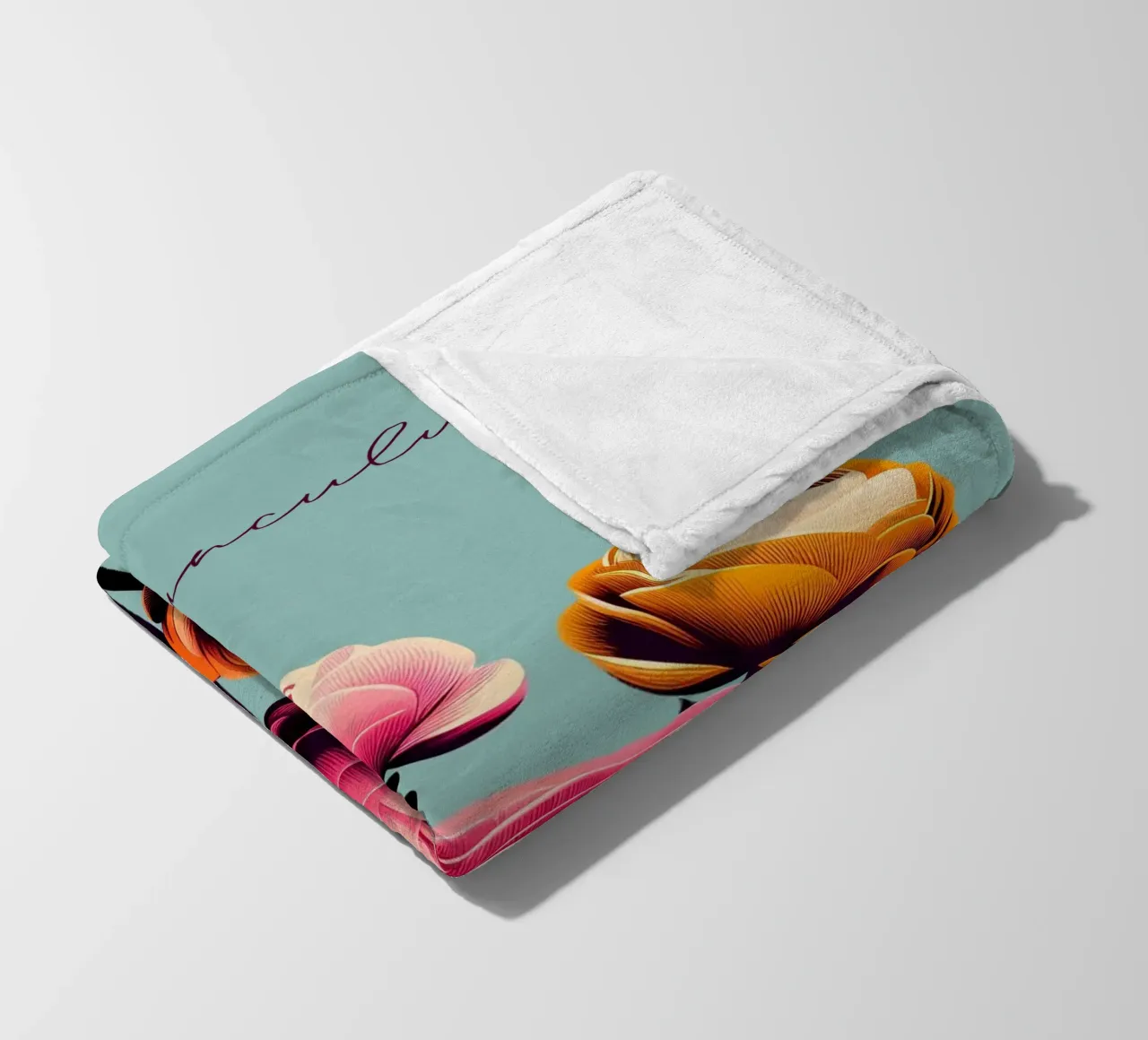 Ranunculus Fleecedecke von Digital Naive