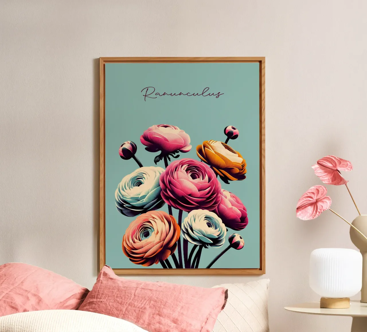 Ranunculus forex plate by Digital Naive