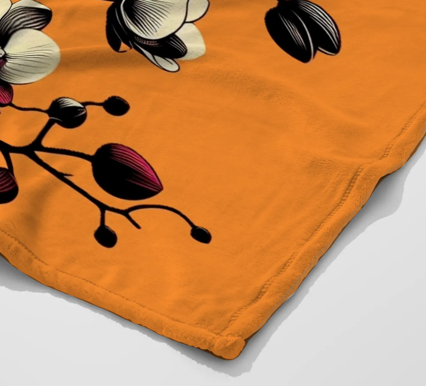 Orchidee coperta in pile da Digital Naive