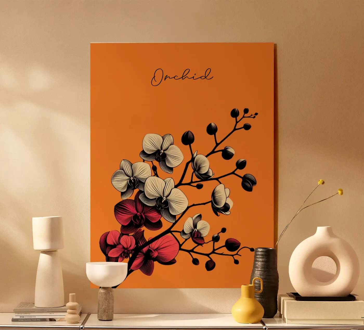 Orchidee plexiglass da Digital Naive