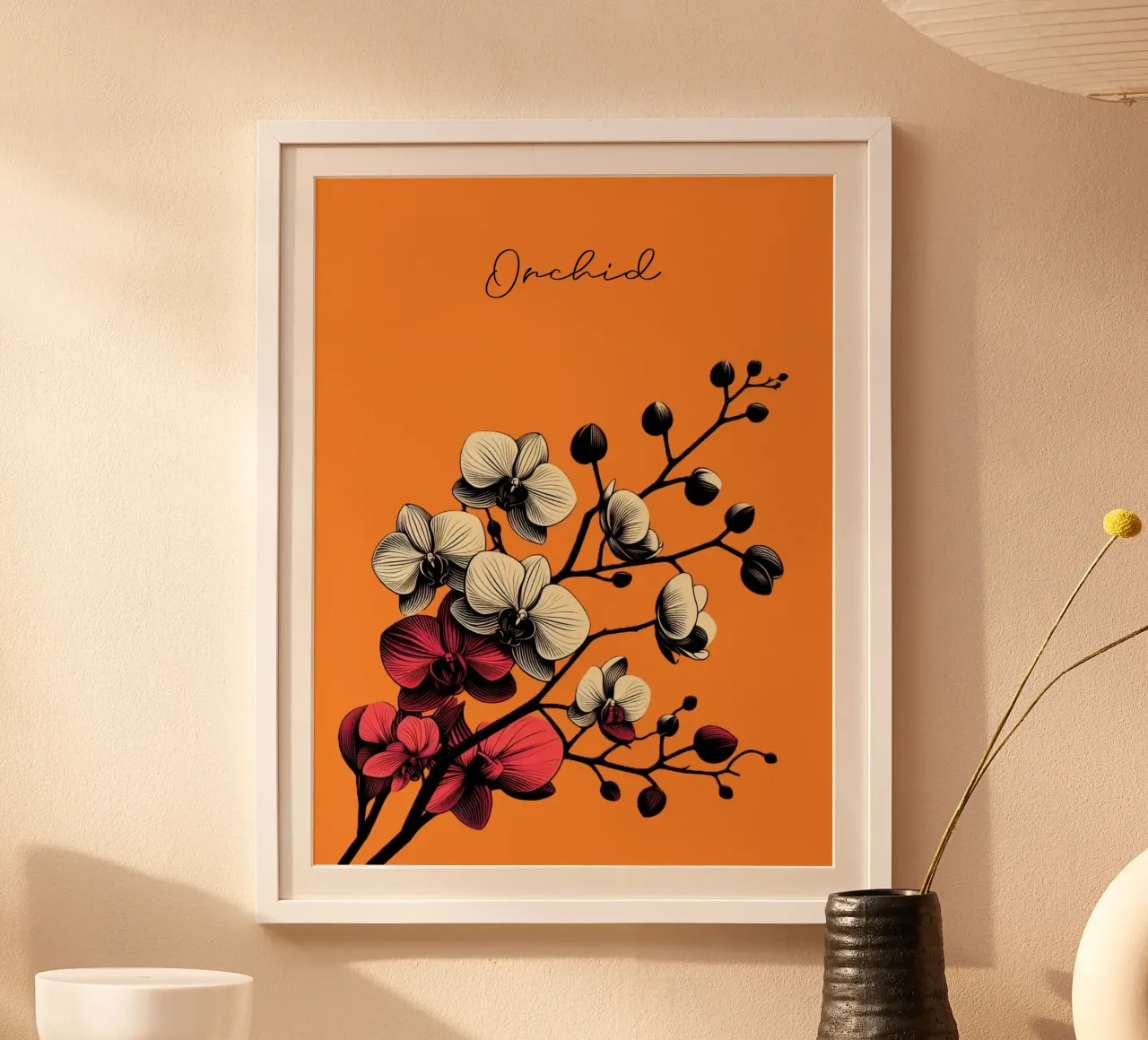 Orchidee poster da Digital Naive