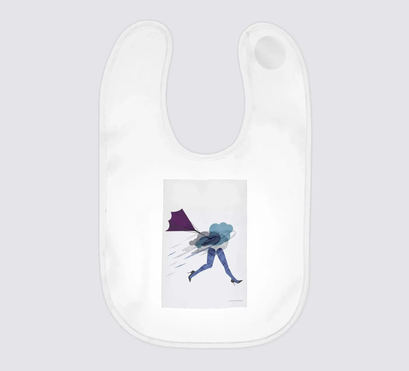 Stressed Babylätzchen von Mie Frey Damgaard