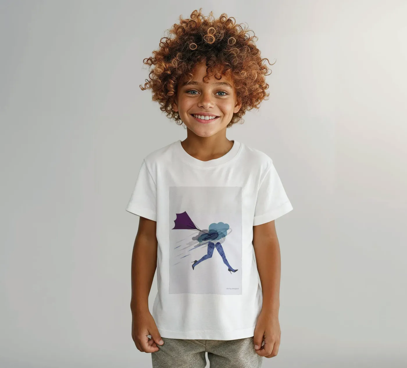 Stressed Kinder T-Shirt von Mie Frey Damgaard
