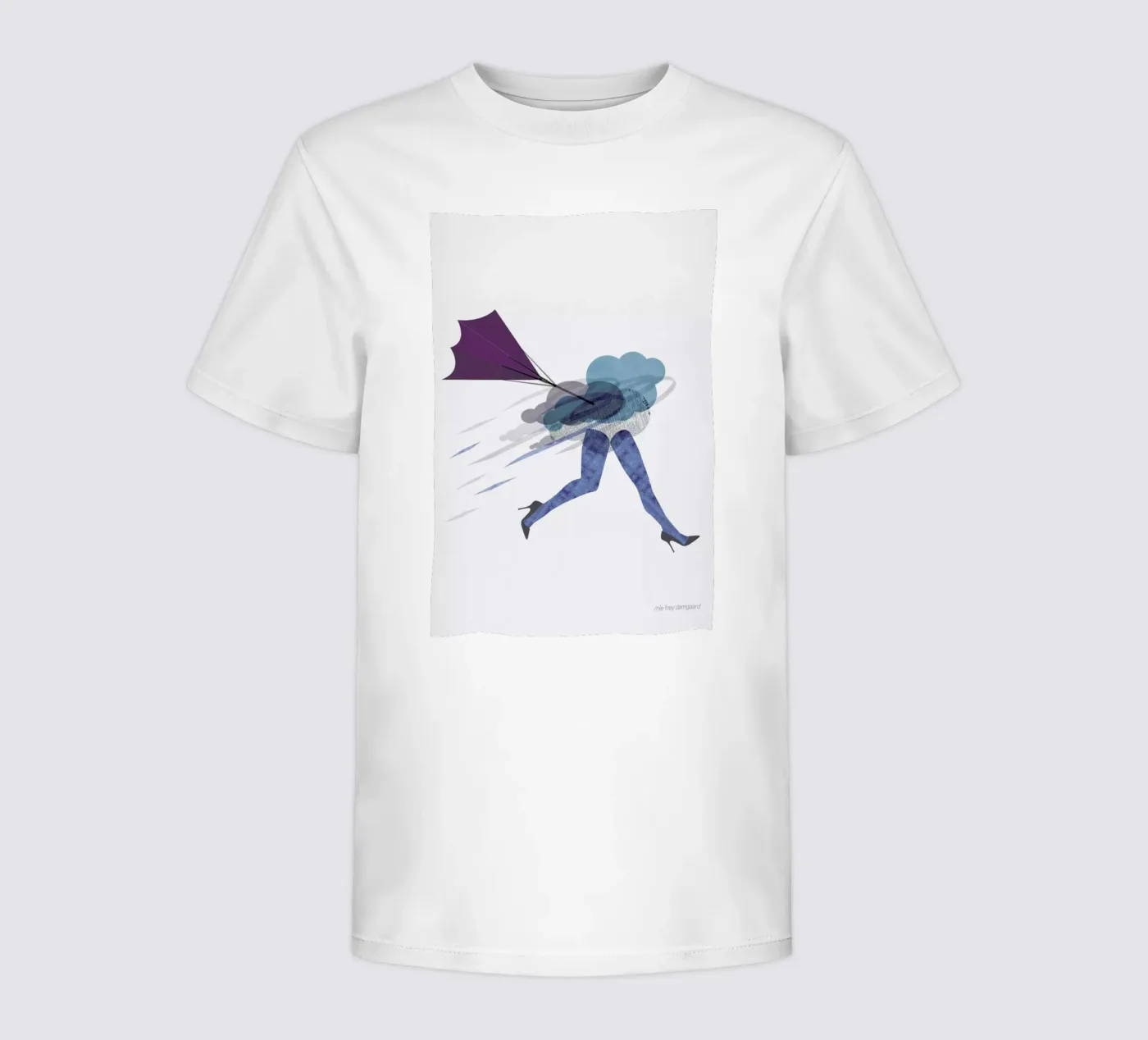 Stressed t-shirt bambini da Mie Frey Damgaard