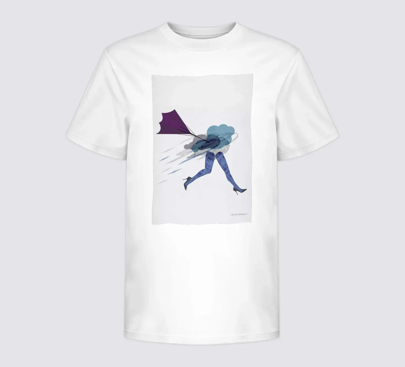 Stressed t-shirt bambini da Mie Frey Damgaard
