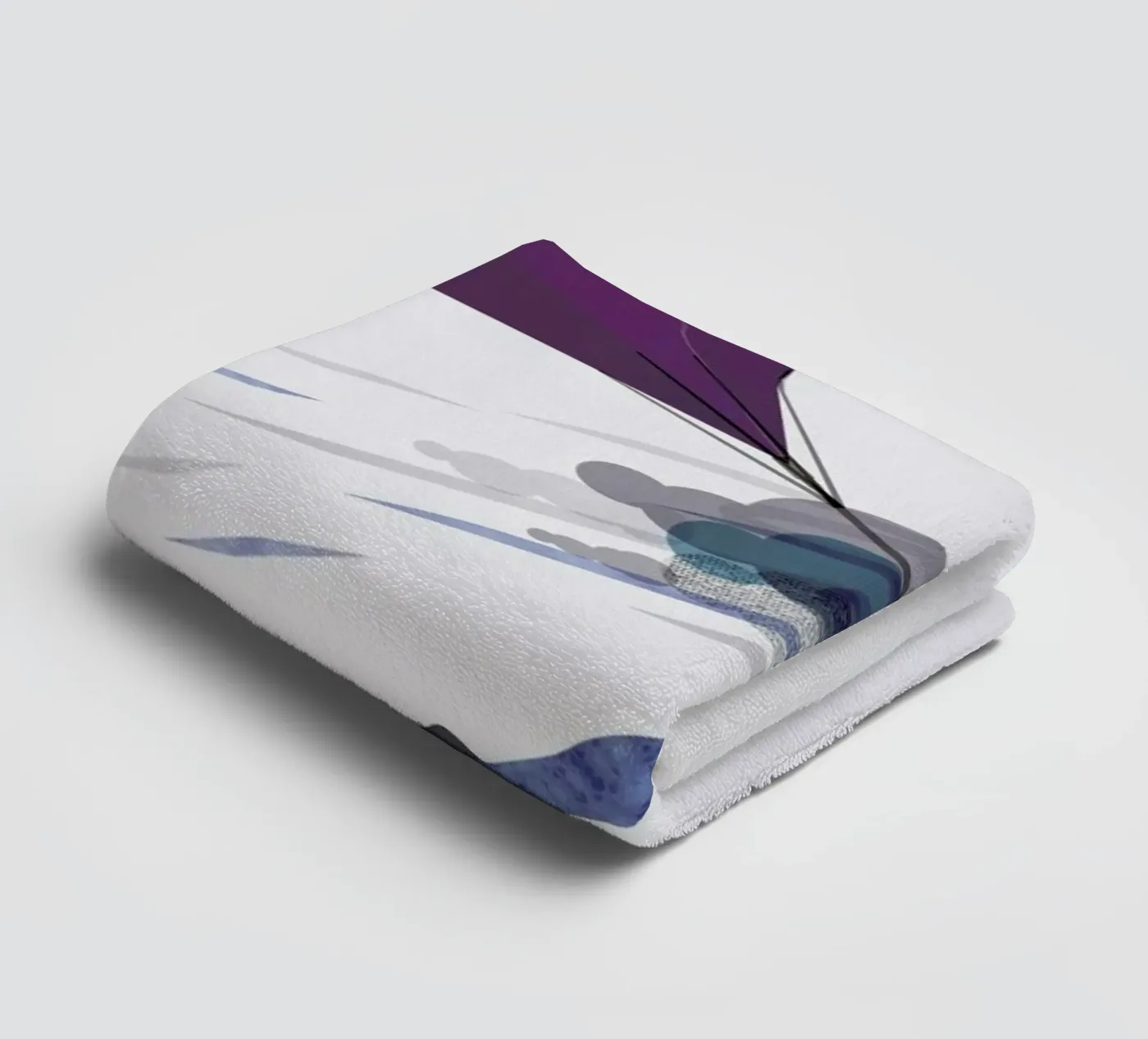 Stressed badhanddoek van Mie Frey Damgaard