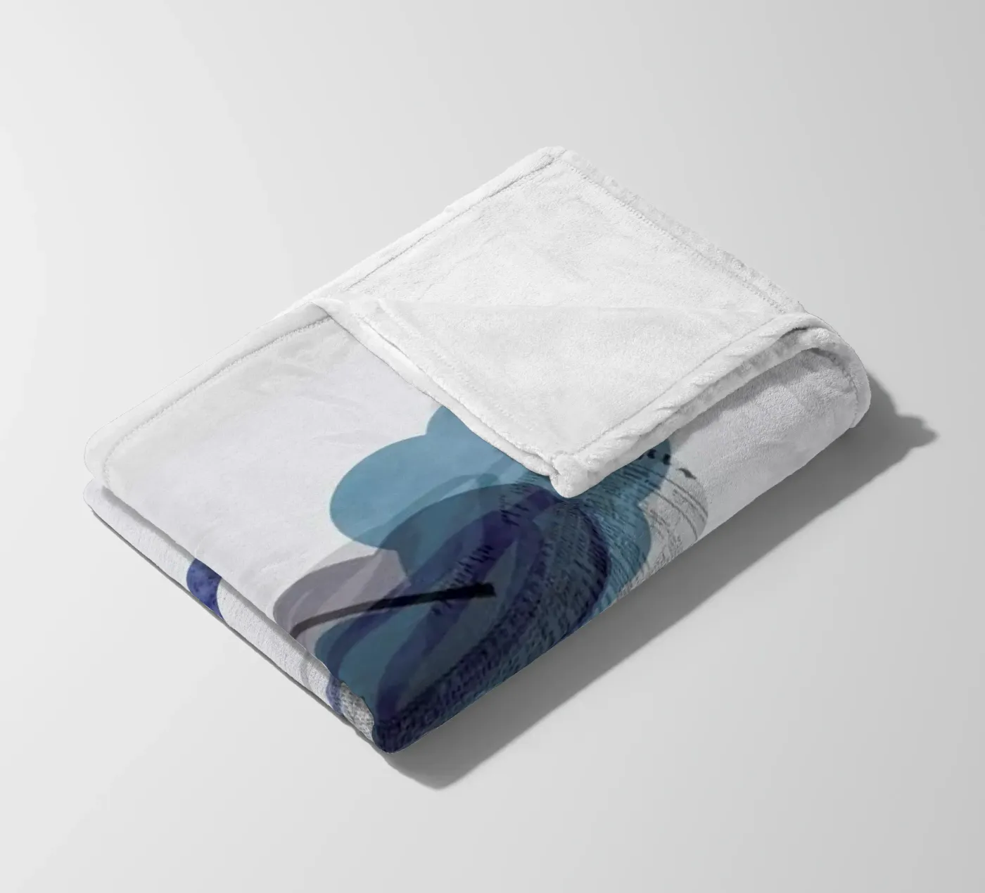 Stressed Fleecedecke von Mie Frey Damgaard