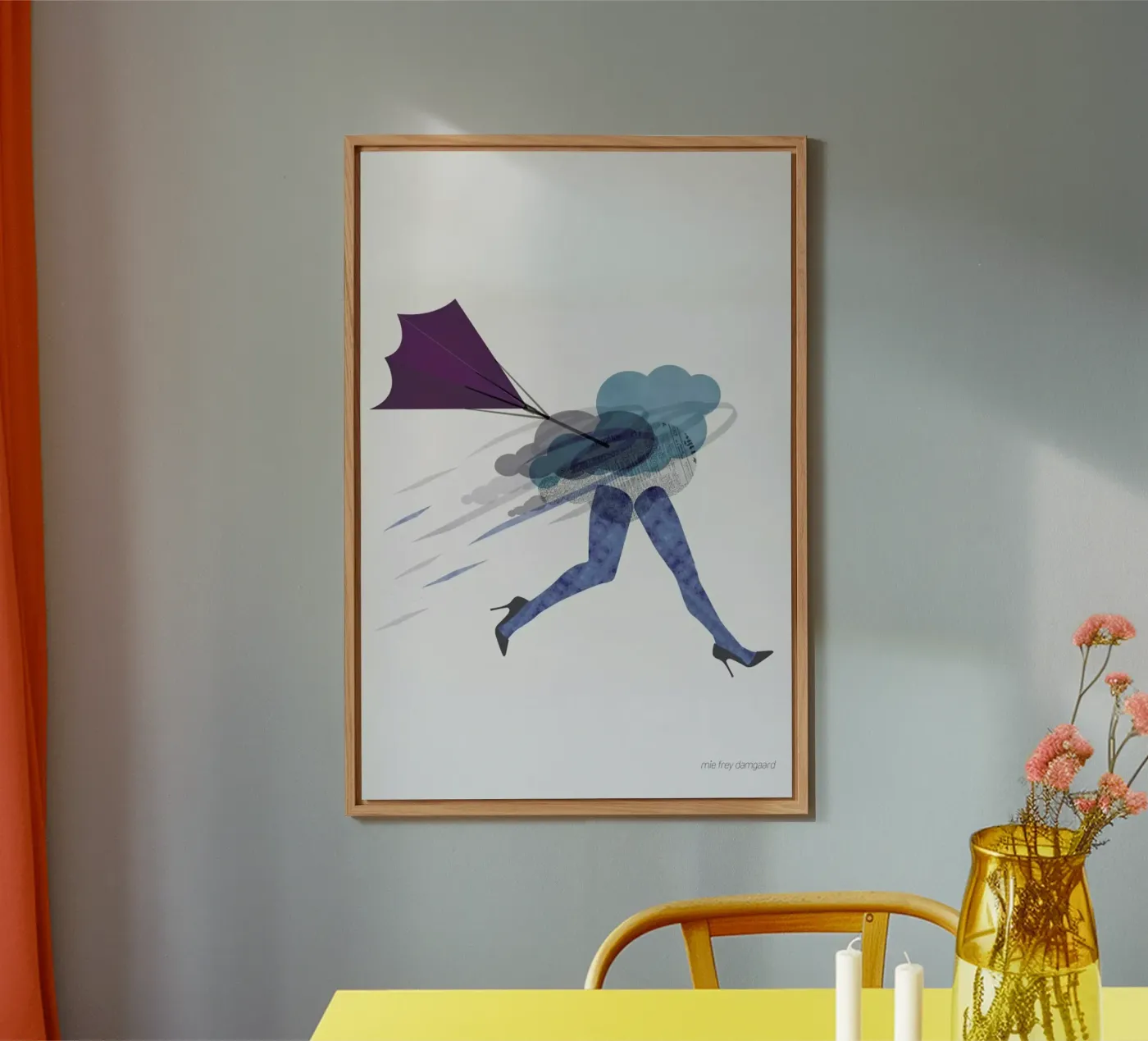 Stressed pannello forex da Mie Frey Damgaard