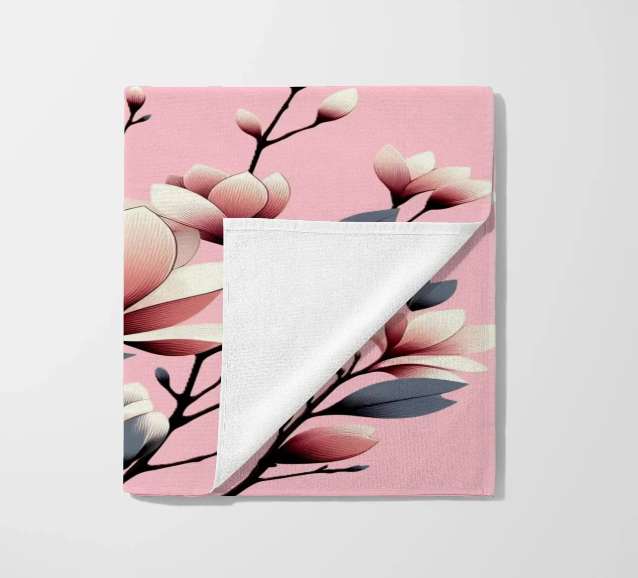 Magnolien Strandtuch von Digital Naive