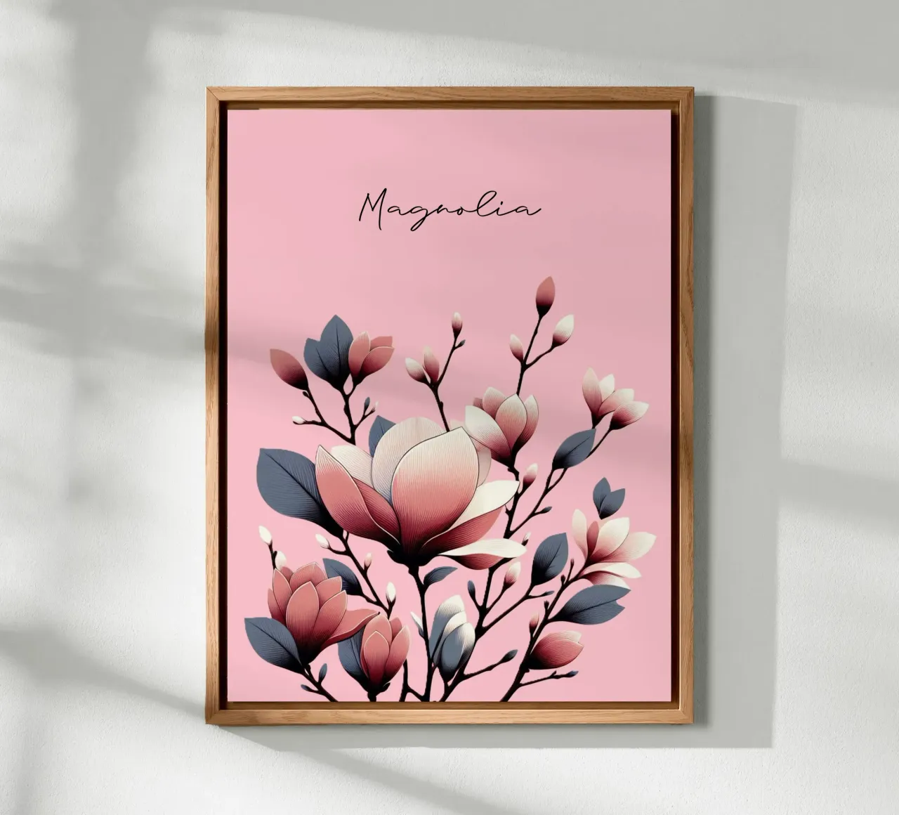 Magnolie alluminio dibond da Digital Naive