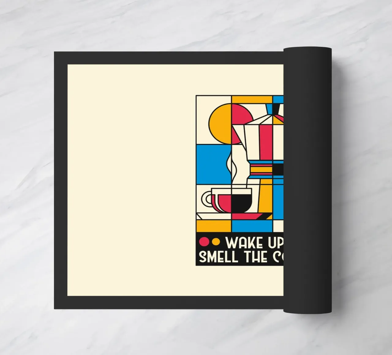 Wake Up And Smell The Coffee Mondrian zerbino da Tobe Fonseca