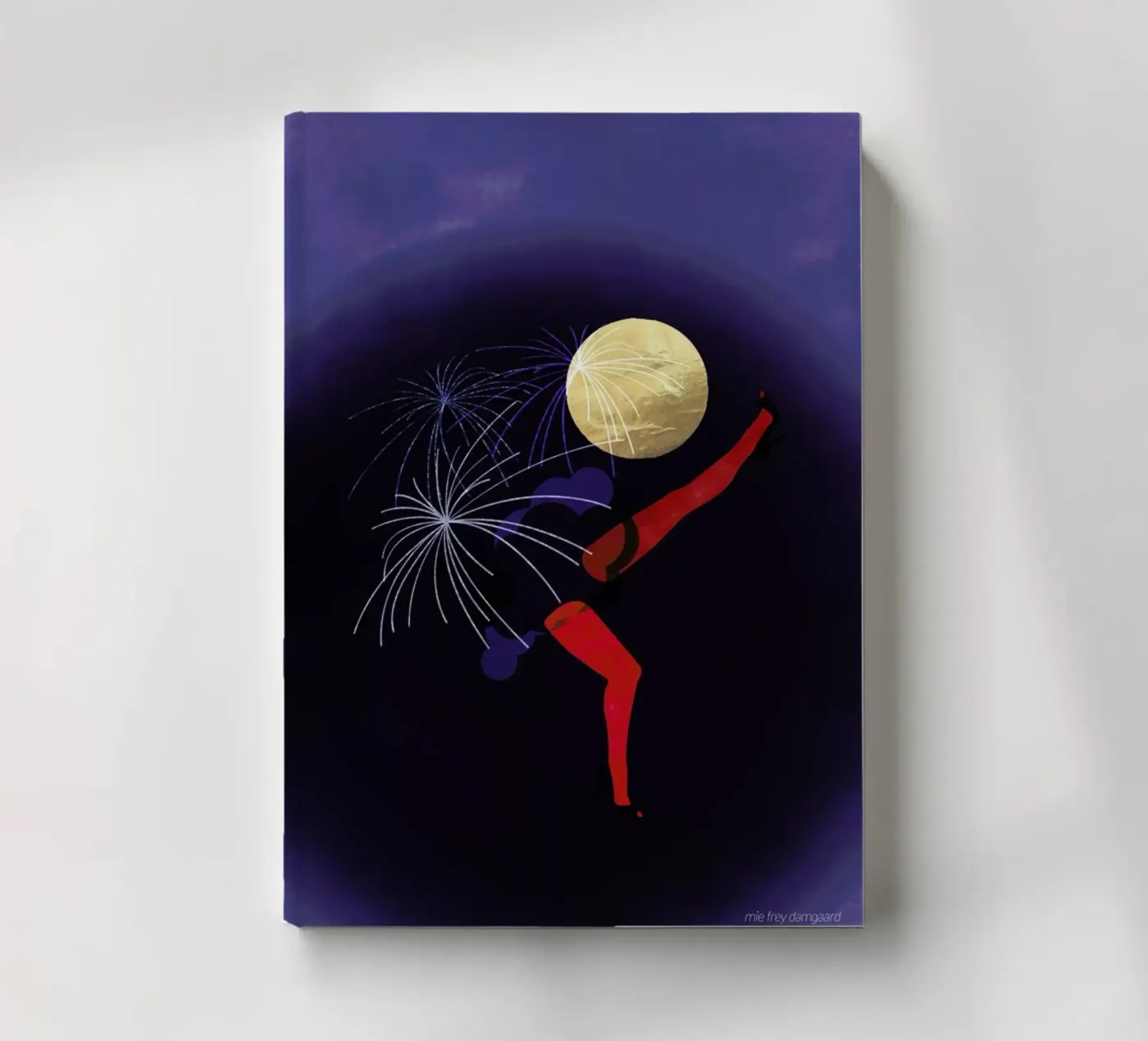 Festive notebook by Mie Frey Damgaard