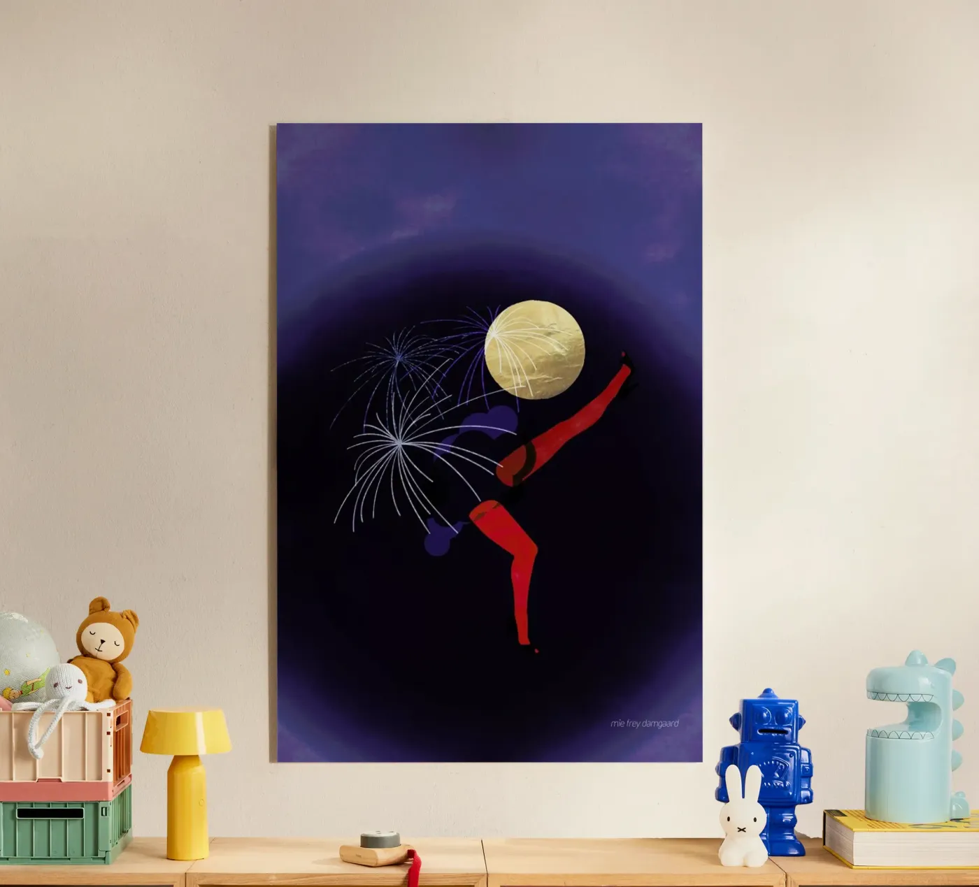 Festive plexiglass da Mie Frey Damgaard