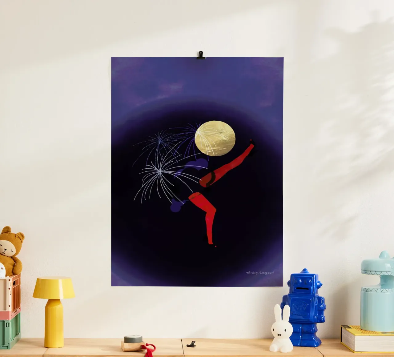 Festive poster da Mie Frey Damgaard