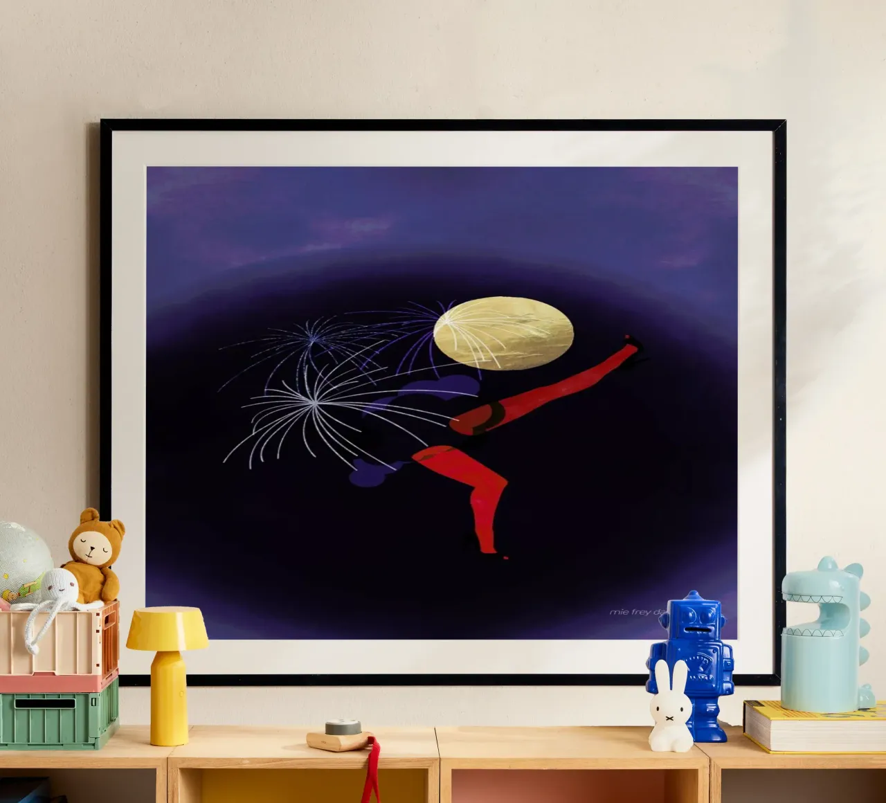 Festive poster da Mie Frey Damgaard