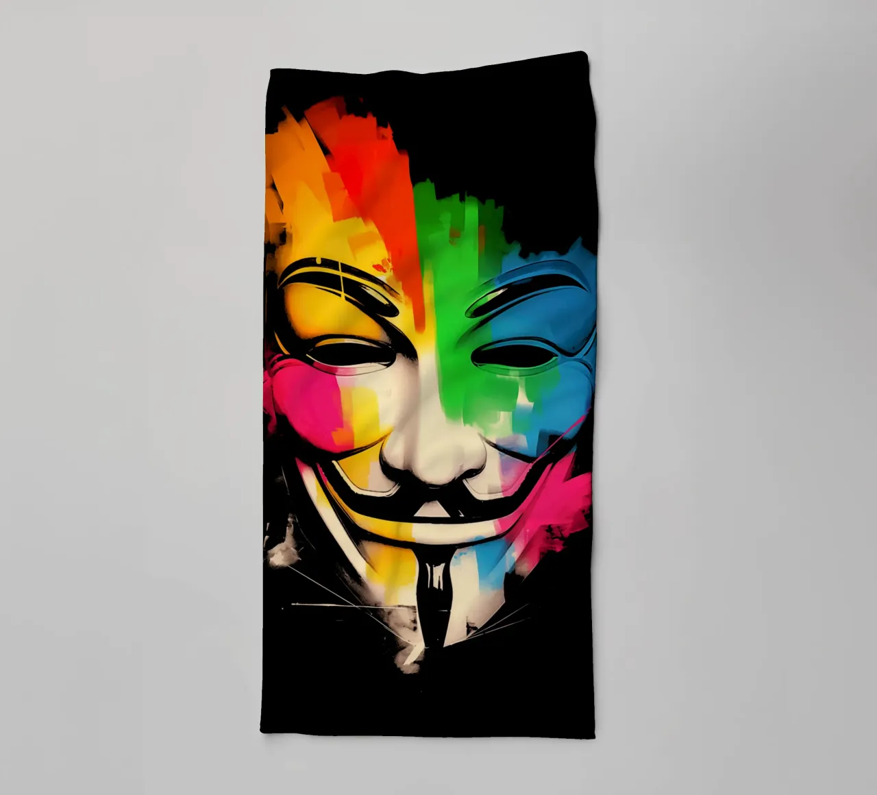 Wir sind Anonymous towel by Autofocus