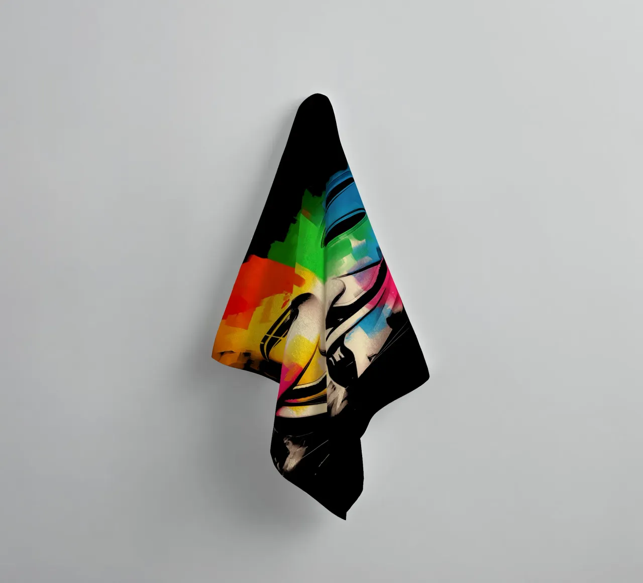 Wir sind Anonymous towel by Autofocus