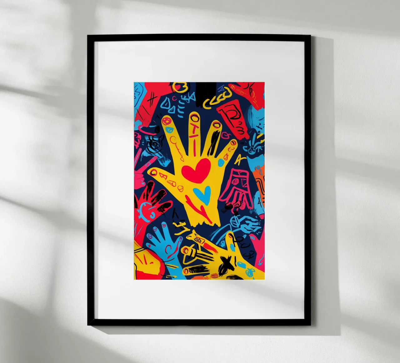 All You Need Is Love | Action Painting poster da Autofocus