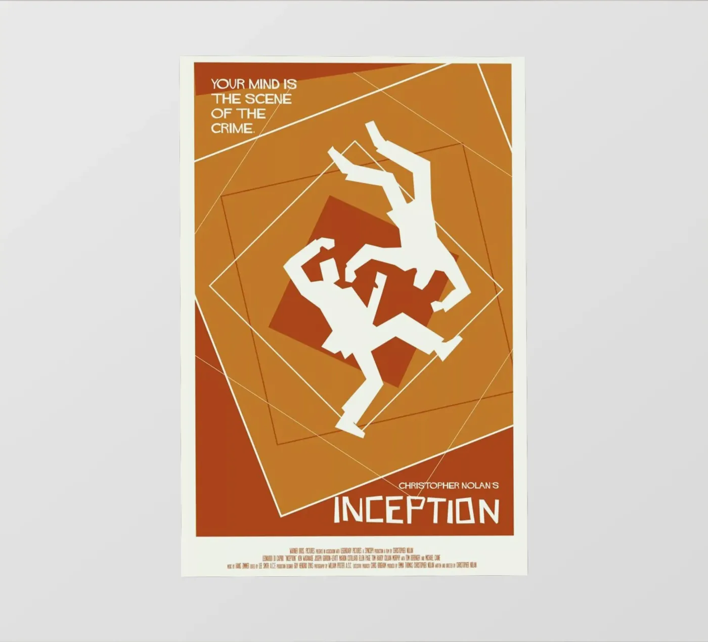 Inception A backlit folie van Rodolfo Reyes