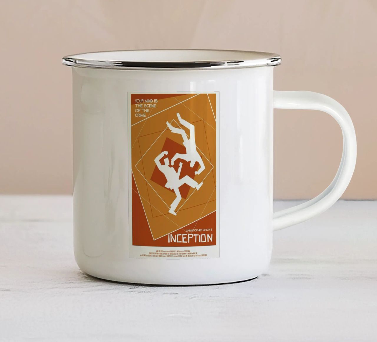 Inception A tazza in smalto da Rodolfo Reyes