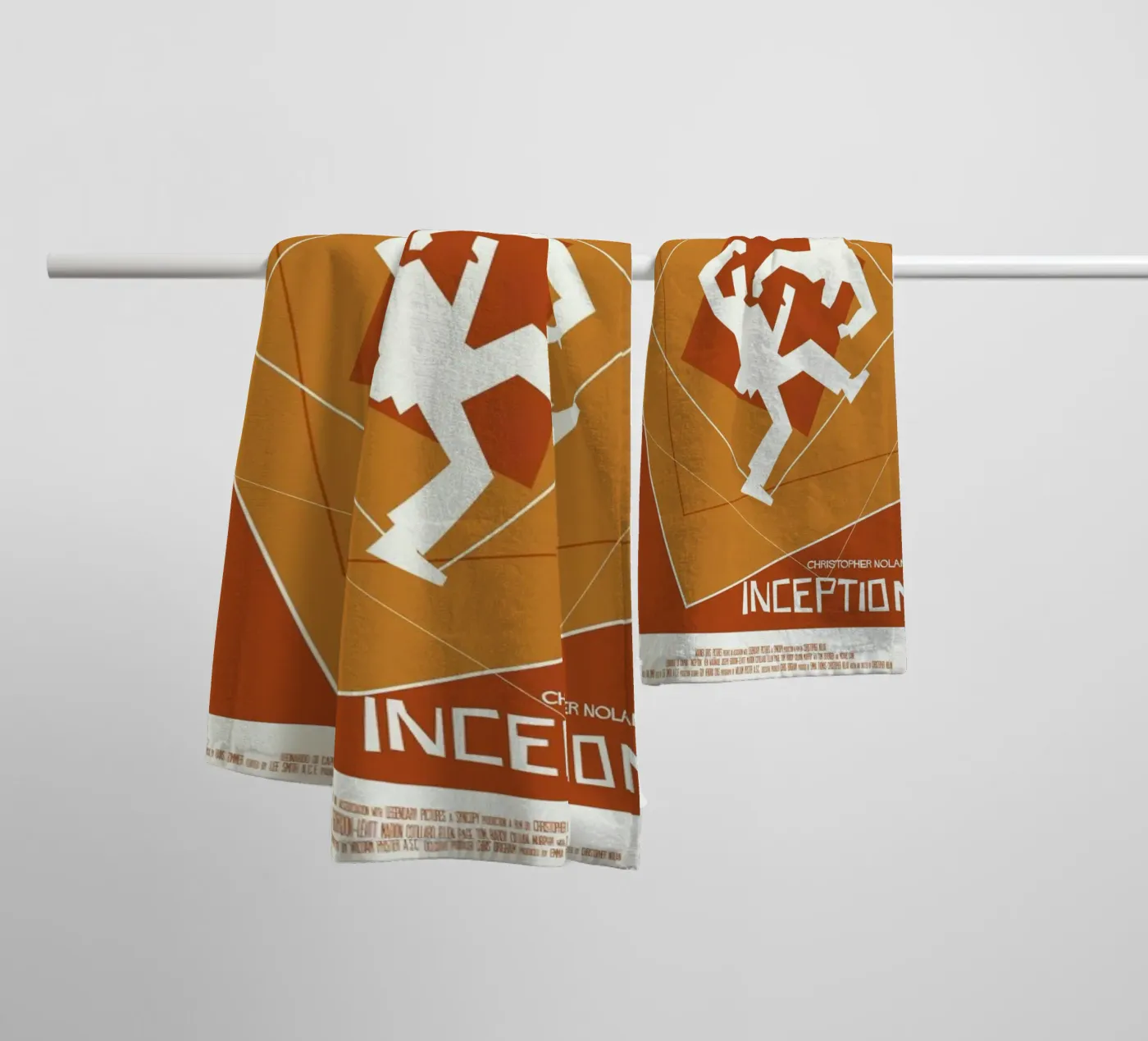 Inception A towel by Rodolfo Reyes
