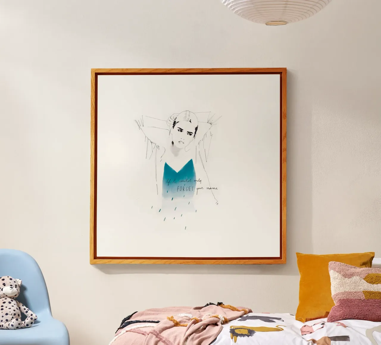 If I Could Only Forget Your Name plexiglass da Manuel Rebollo