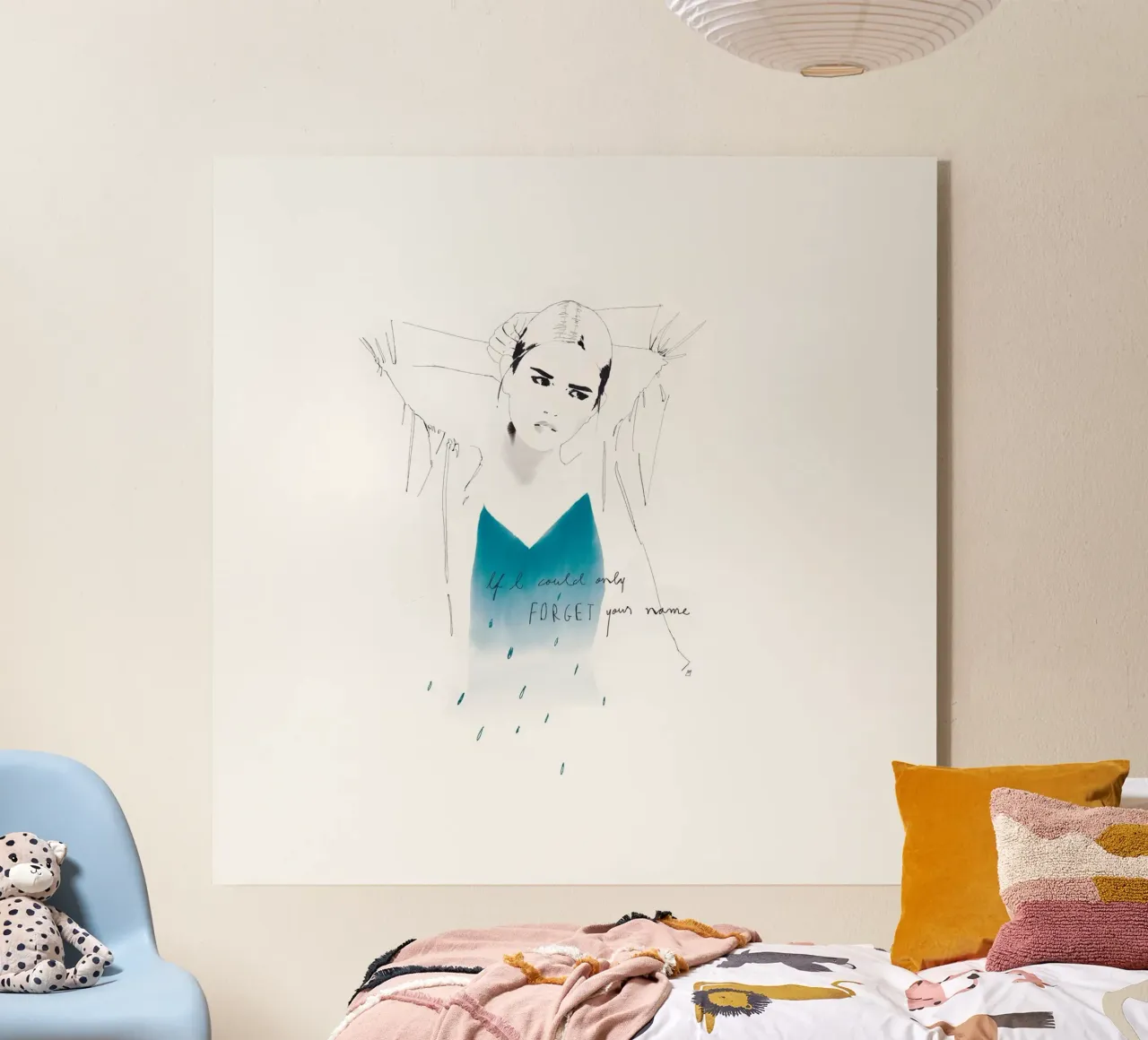 If I Could Only Forget Your Name plexiglass da Manuel Rebollo